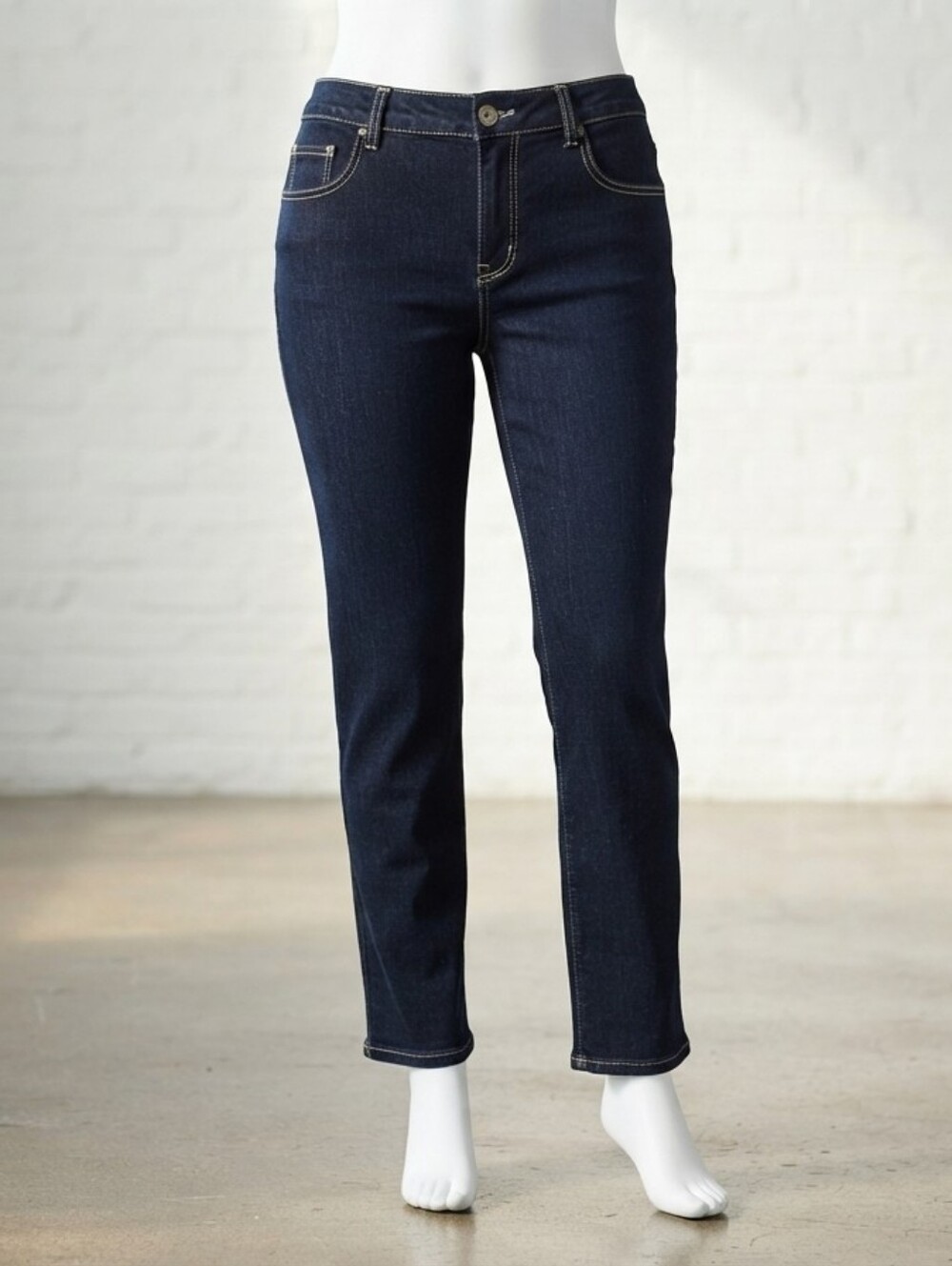 Parasuco Jeans Women's Size 16 Dark Wash Denim Pre-owned.